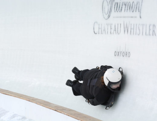 Whistler Skeleton Sliding